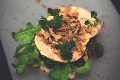 Knäckesnittar med Quorn Helgspecial