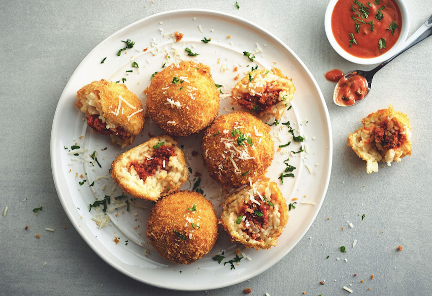 Quorn Mince Arancini
