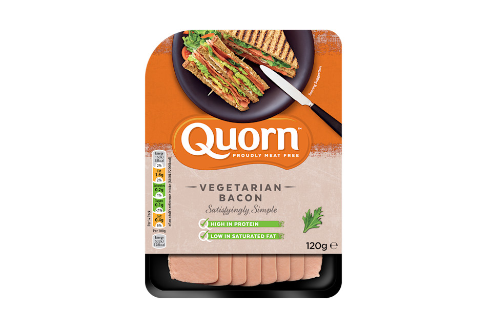 Vegetarian & Meat Free Bacon Rashers Quorn