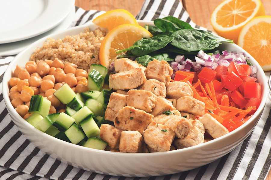 Quorn Chicken and Quinoa Power Bowl | Quorn US