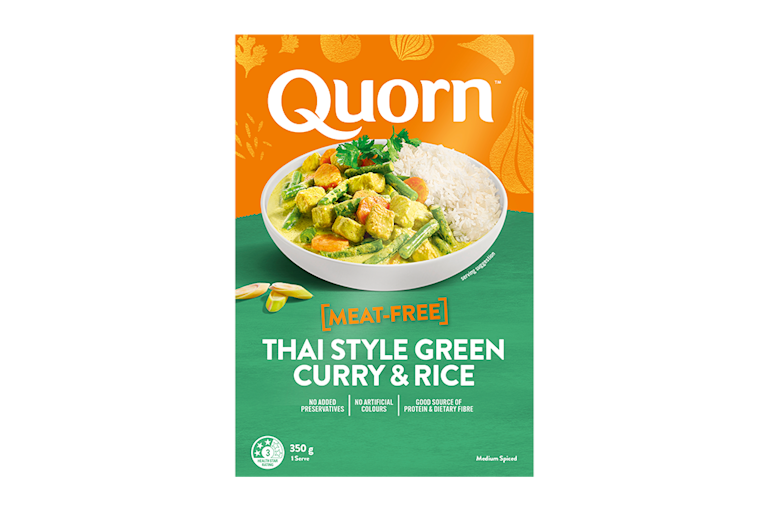 Thai green curry ready meal sales