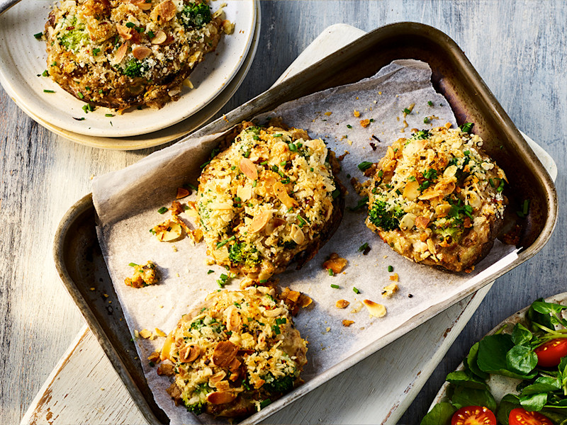 Vegetarian Stuffed Mushrooms With Quorn Mince | Quorn