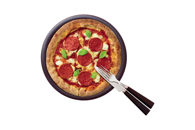 Quorn Vegan Pepperoni Slices packaging.