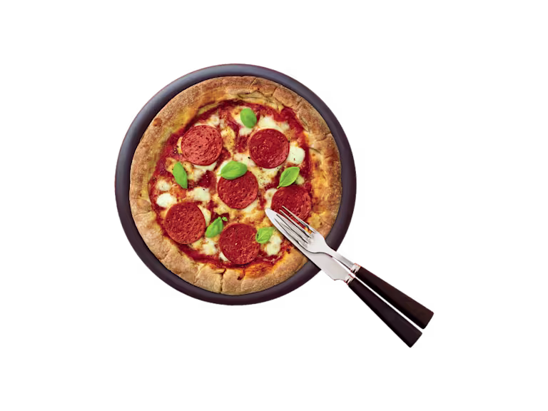 Quorn Vegan Pepperoni Slices packaging.