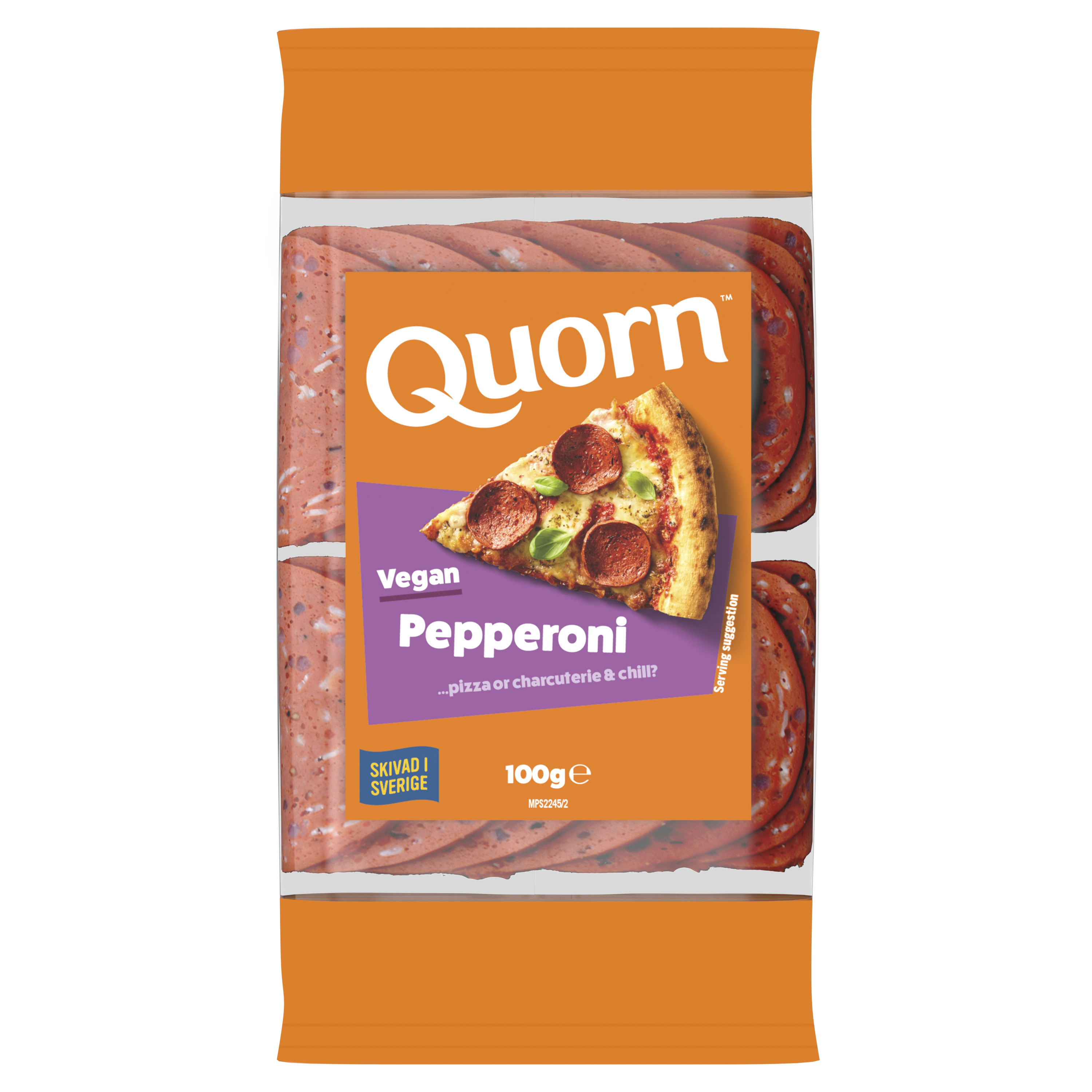 Quorn vegetarisk pepperoni