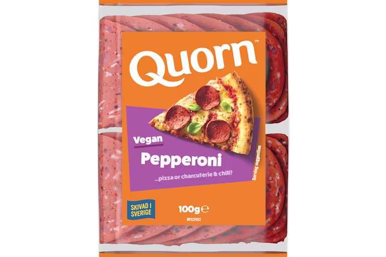 Quorn vegetarisk pepperoni