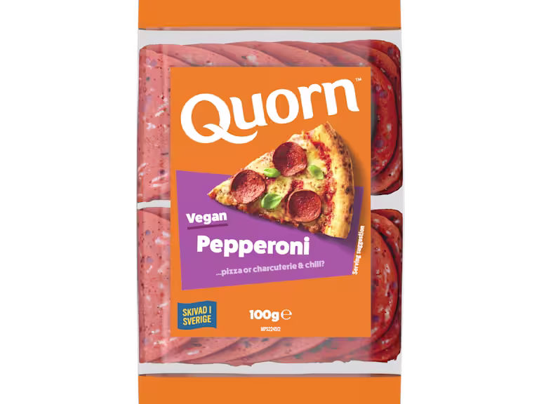Quorn vegetarisk pepperoni