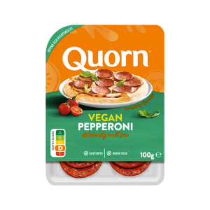 Quorn vegetarisk pepperoni