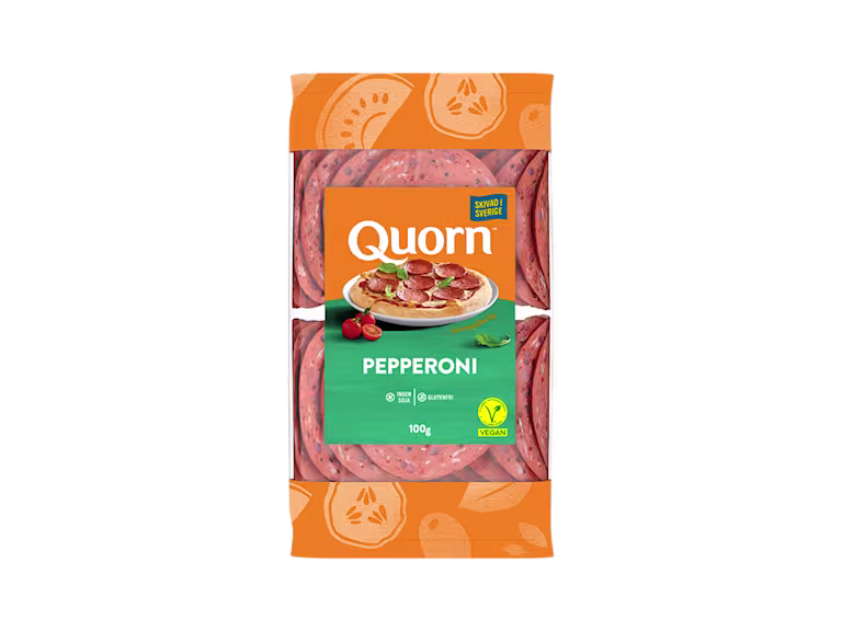 Quorn vegetarisk pepperoni
