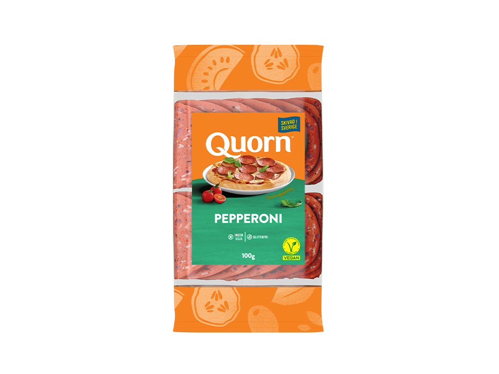 Quorn vegetarisk pepperoni
