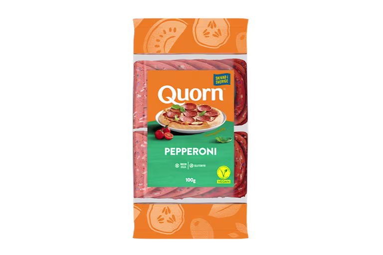 Quorn vegetarisk pepperoni