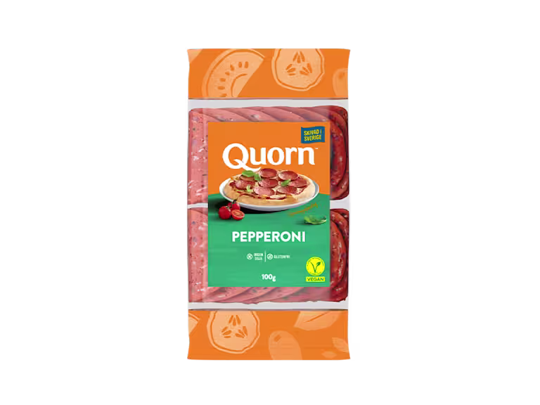 Quorn vegetarisk pepperoni