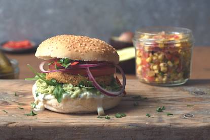 Quorn Vegan Hot and Spicy Mexican Burger