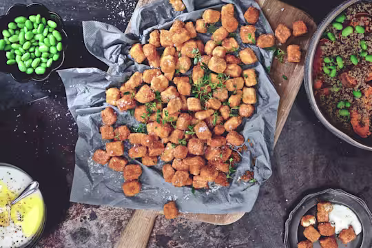 Vegetariska mininuggets med Quorn Bitar