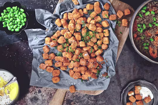 Vegetariska mininuggets med Quorn Bitar