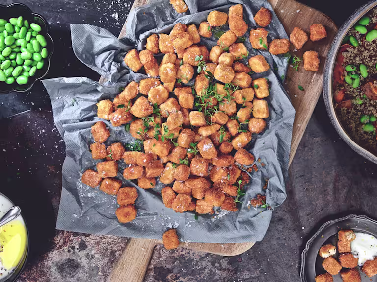 Vegetariska mininuggets med Quorn Bitar