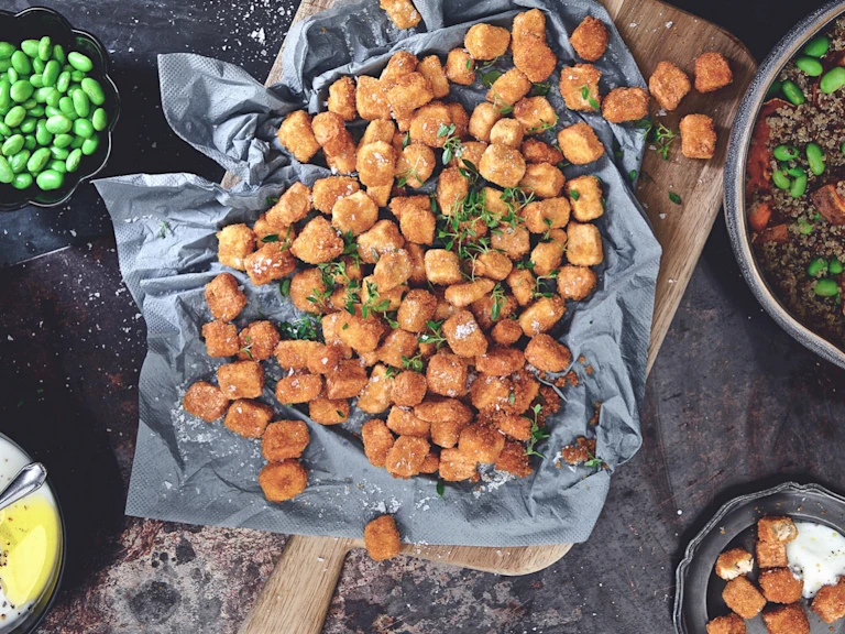 Vegetariska mininuggets med Quorn Bitar