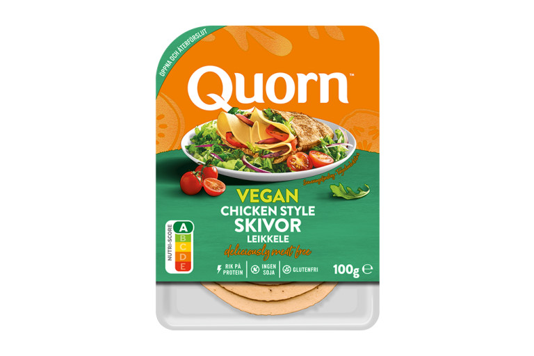 Quorn Veganskt Pålägg - Skivor Lätta & Välsmakande