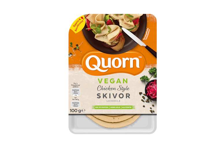 Quorn Veganskt Pålägg - Skivor Lätta & Välsmakande