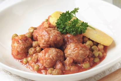 Polpette Quorn Con Sugo Ai Piselli