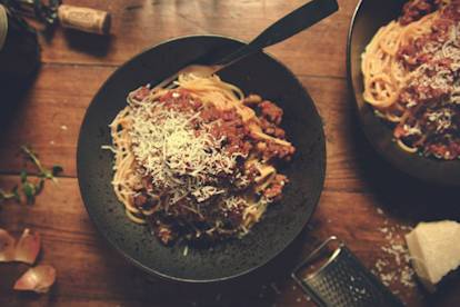 Snabb och enkel spagetti Bolognese