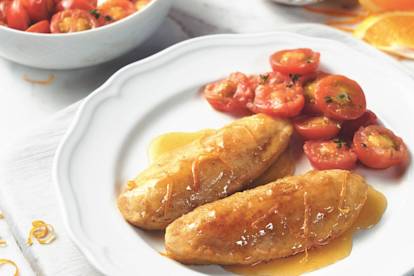 Filetti Quorn in salsa d’arancia
