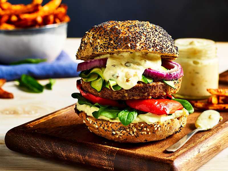 Veggie Quarter Pounder with Burger Sauce | Recipes | Quorn