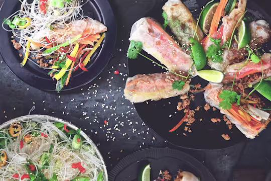 Vegetariska vårrullar med Quorn