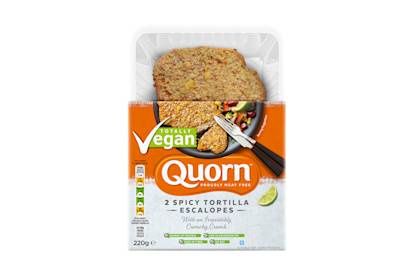 Quorn Vegan Spicy Tortilla Escalopes