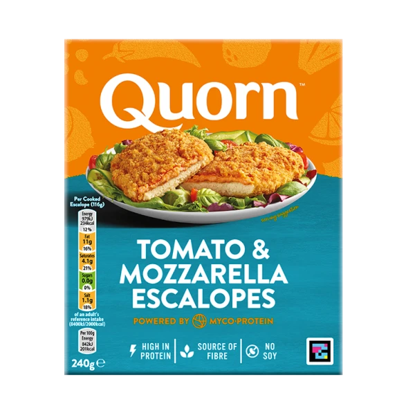 Quorn Tomato & Mozzarella Escalopes