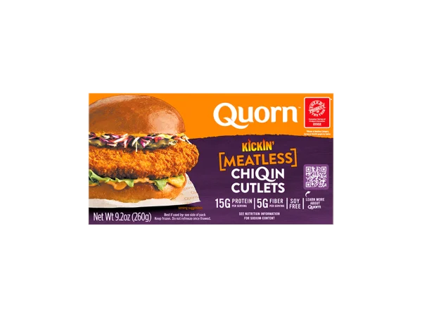 Quorn Meatless Kickin’ ChiQin Cutlets