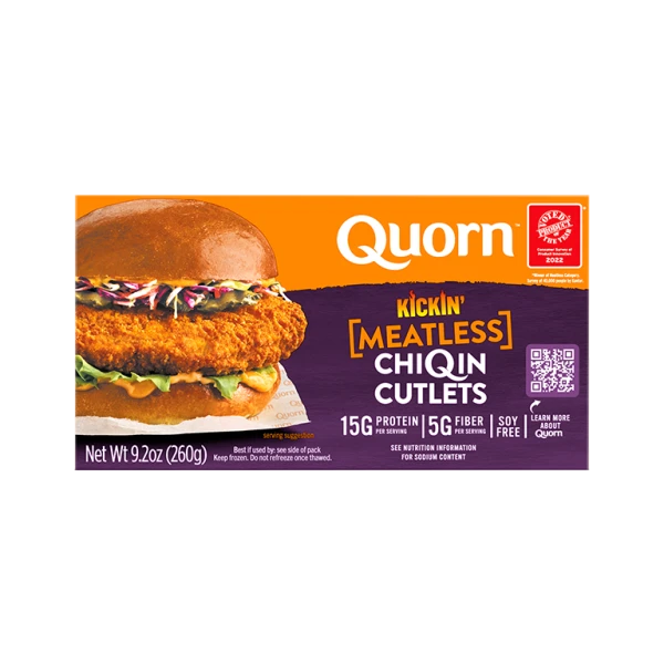 Quorn Meatless Kickin’ ChiQin Cutlets