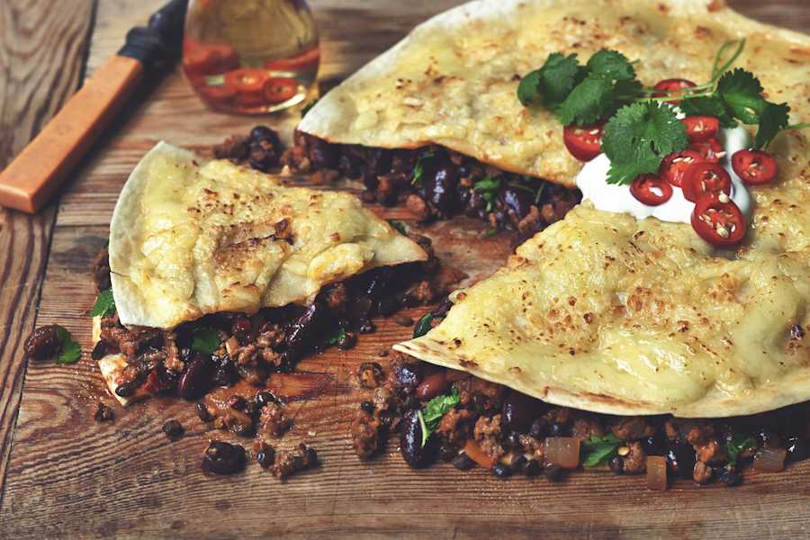 Baked Enchilada Recipe with Quorn Mince &amp; Cheese | Quorn