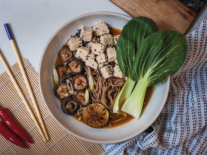 Vegetarian Pho Recipe With Meat-Free Quorn Pieces