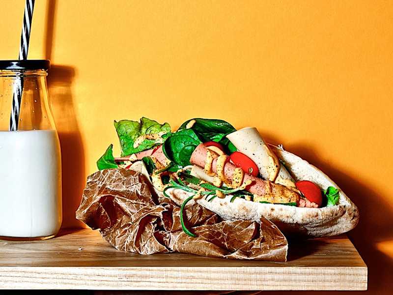 Quorn Vegan Deli Pitta Sandwich | Quorn
