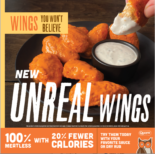 Hooters launch Unreal Wings with Quorn