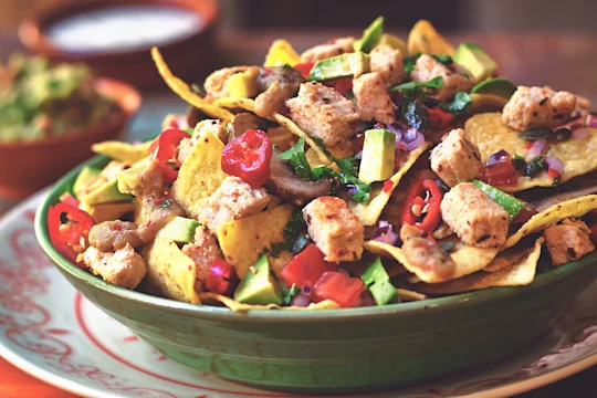 quorn vegan pieces & nachos recipe