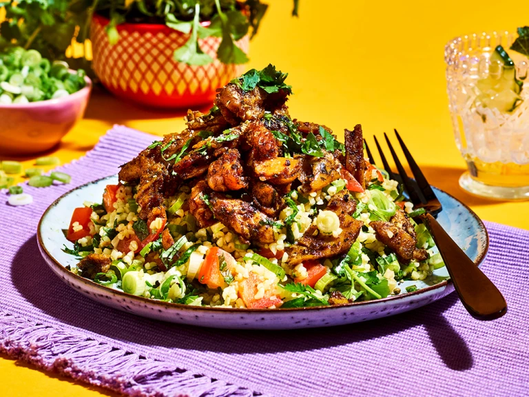 Turkish Shawarma & Tabbouleh