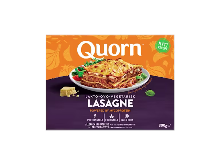 Quorn Ovo-Lakto-Vegetarisk Lasagne