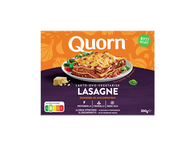 Quorn Ovo-Lakto-Vegetarisk Lasagne