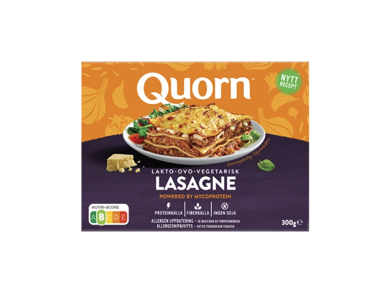 Quorn Ovo-Lakto-Vegetarisk Lasagne