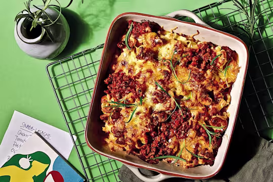 Vegetarisk, lasagne, quorn-färs, quorn, smakrik lasagne.