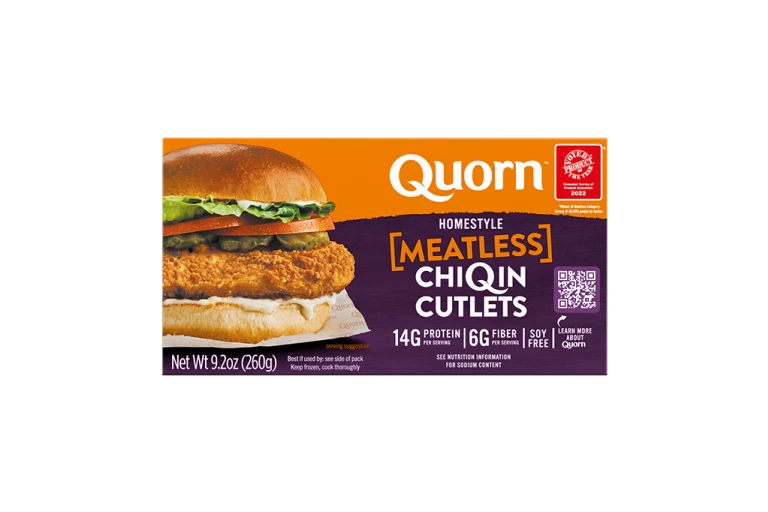 Quorn Meatless Homestyle ChiQin Cutlets