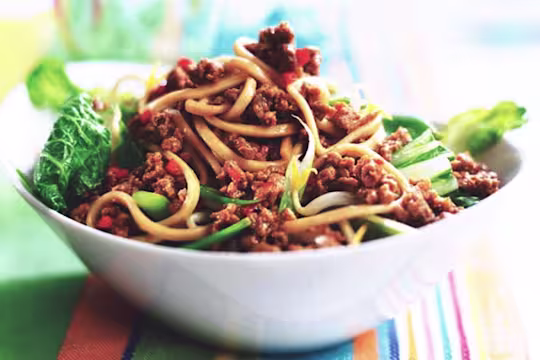 quorn mince singapore noodles vegetarian recipe