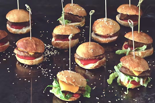 Barnens Vegetariska Miniburgare