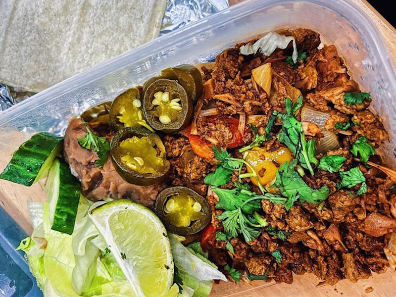 Quorn Vegetarian Mince and Jackfruit Tacos Quorn