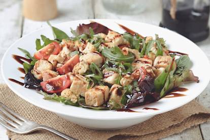 Cubetti Quorn Insalata Con Dressing All’aceto Balsamico