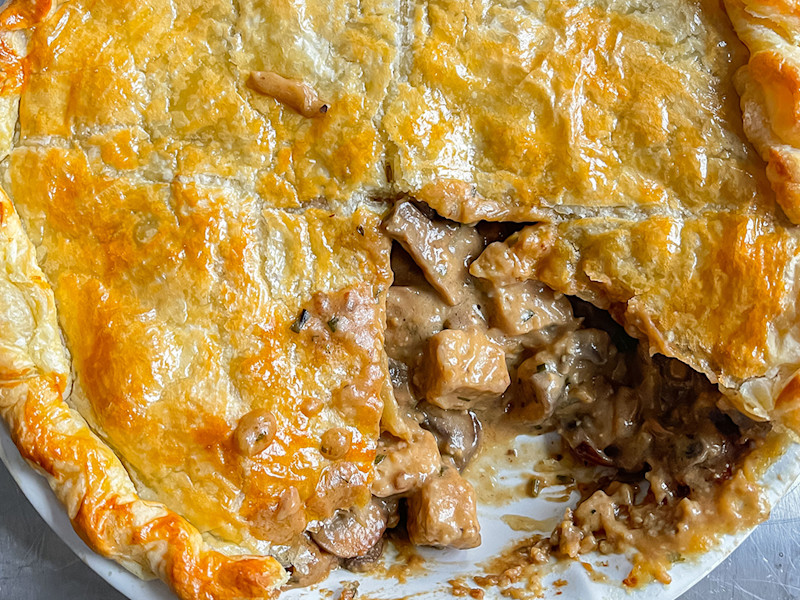 Vegetarian Miso & Mushroom Pie | Quorn