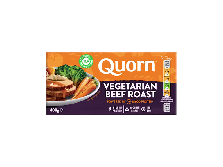 frozen quorn vegetarian beef roast