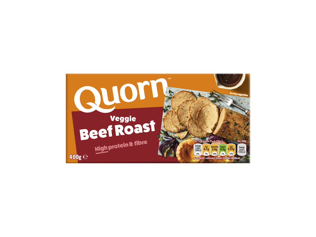 frozen quorn vegetarian beef roast
